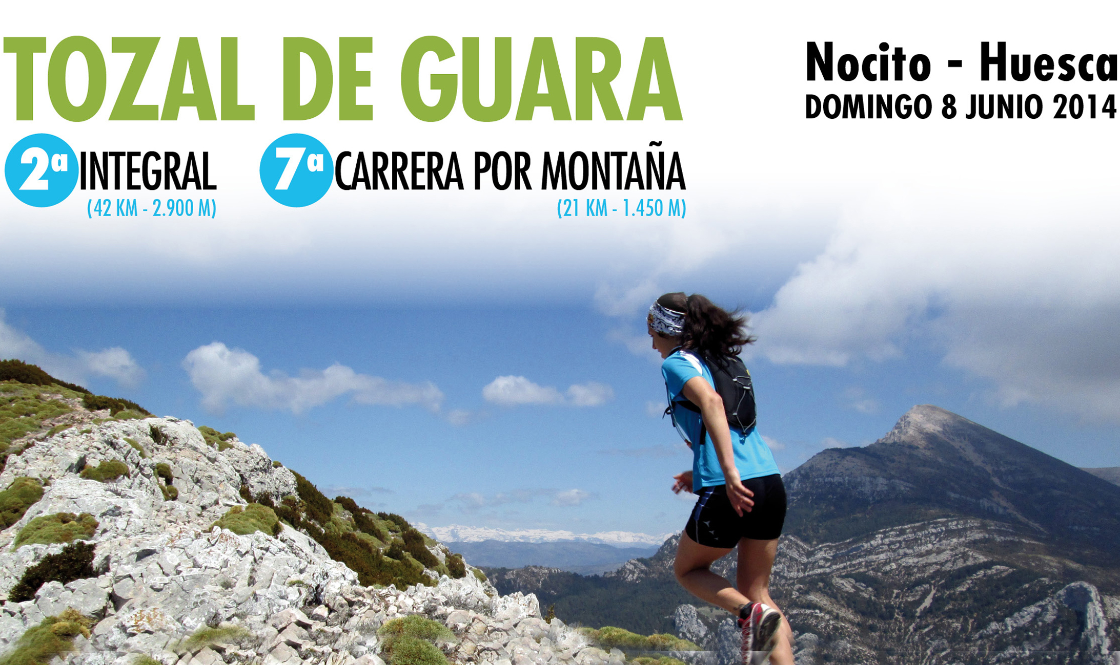 7 ª edición de la Carrera por Montaña Tozal de Guara y la 2ª integral de Guara